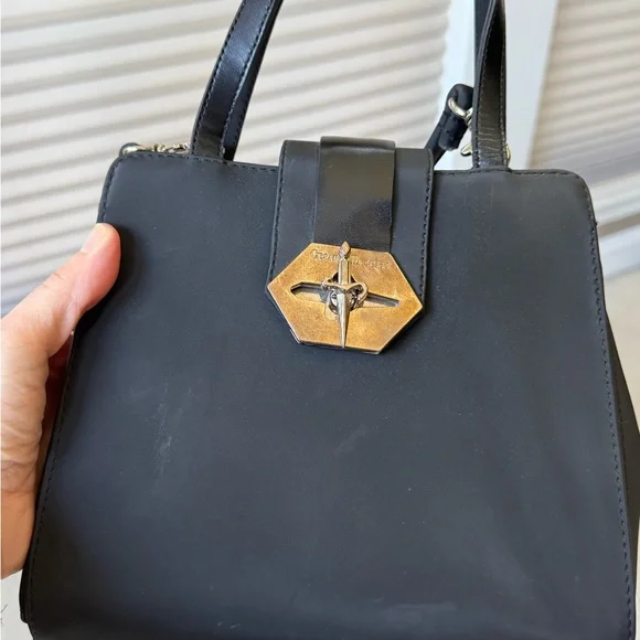 Cesare Paciotti Black Canvas and Leather - Picture 5 of 8